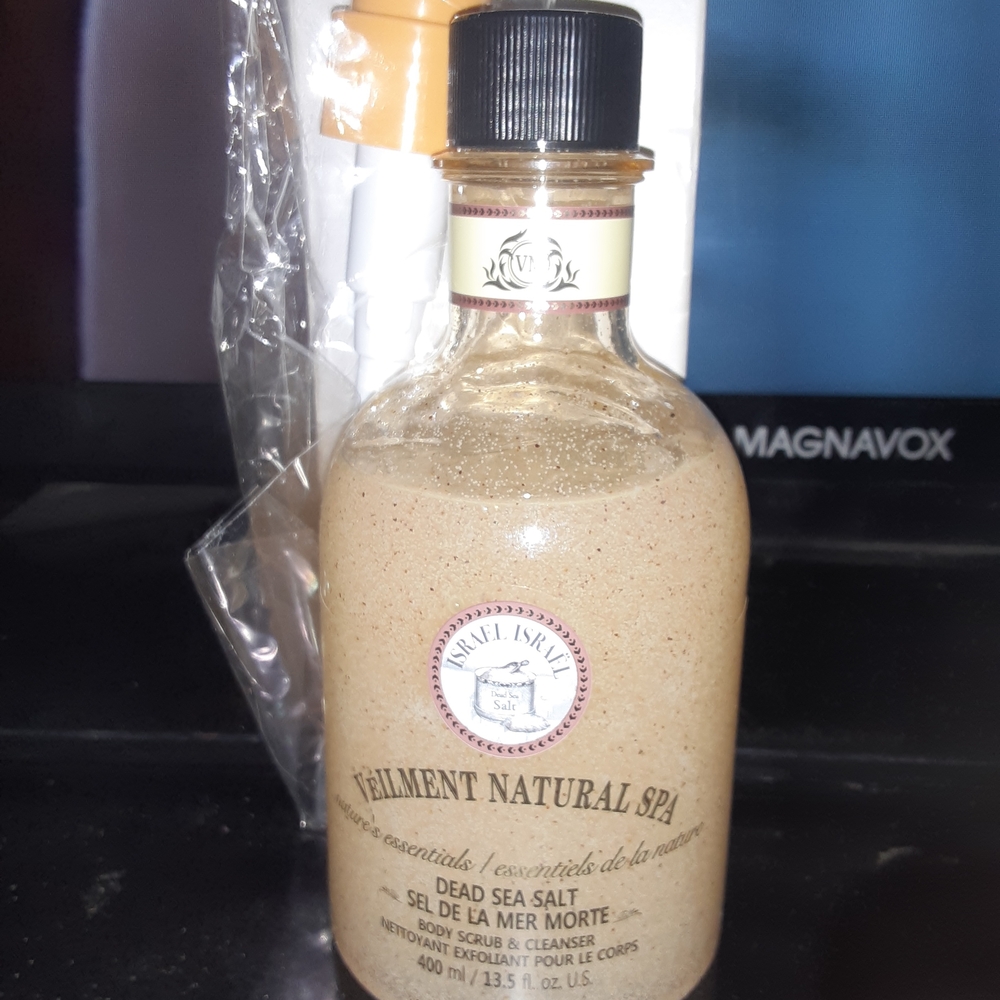Avon Véilment Natural Spa Dead Sea Salt Scrub - Tan